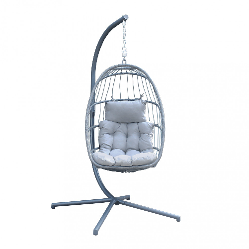 MILANI HOME SOPHIA - poltrona sospesa pieghevole con cuscino