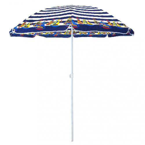 MILANI HOME ombrellone da spiaggia tnt tondo 1,80 m / palo da 22 mm