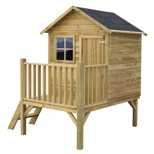 MILANI HOME MERIDA - casetta in legno per bambini