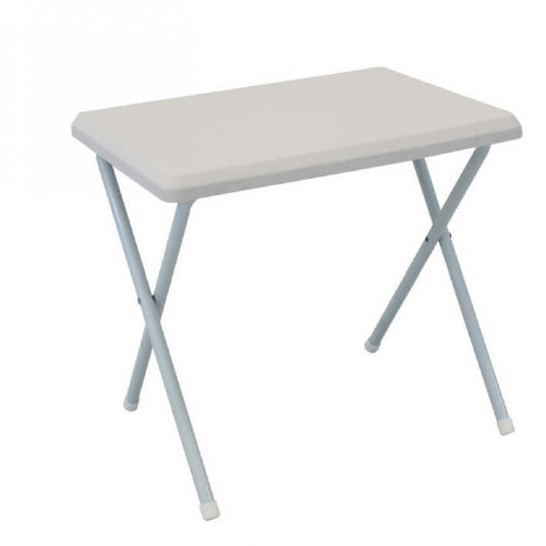 MILANI HOME tavolino da campeggio pieghevole salvaspazio in pvc