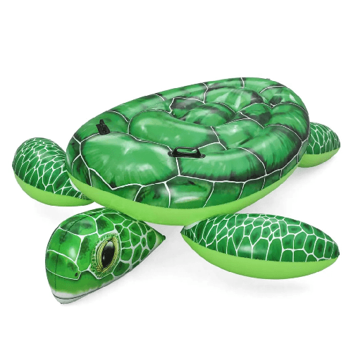 TrAdE Shop Traesio Tartaruga Galleggiante Da Piscina Spiaggia Pvc Gonfiabile Cavalcabile Tidal Turtle 41524 -