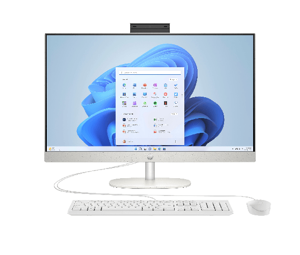 HP 27 inch All-in-One 27-cr0023nl PC Intel Core i5 i5-1335U 68,6 cm (27") 1920 x 1080 Pixel PC All