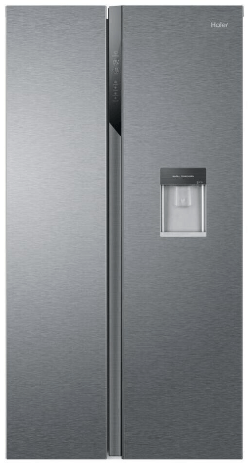 Haier sbs 90 serie 3 hsr3918ewpg frigorifero side-by-side libera installazione 521 l e argento