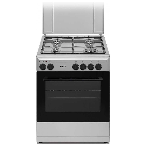 Nikkei cucina gas / elettrico sn664xe 4 fuochi a gas forno elettrico classe a dimensioni 60 x 60 cm