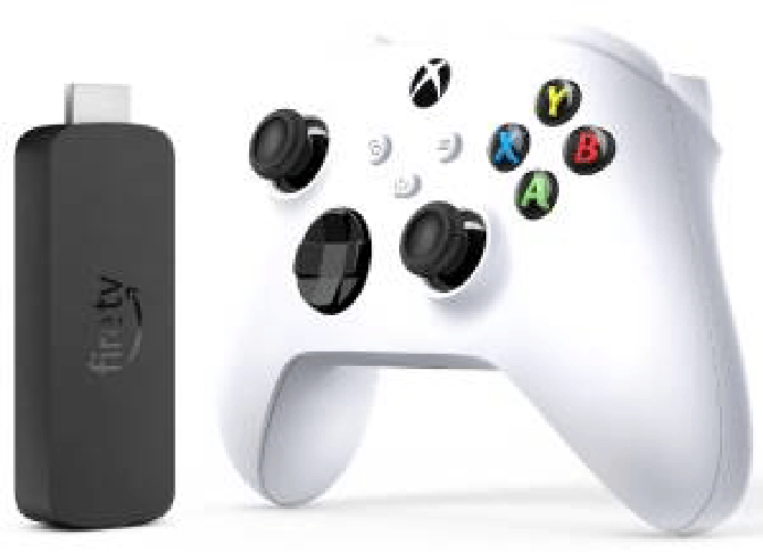 MICROSOFT Xbox serie x/s wireless controller white + amazon fire stick 4k - QAS-00009
