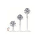ZENCOCCO  Ventilatore da pavimento portatile a 360° con altezza regolabile, 5 velocità