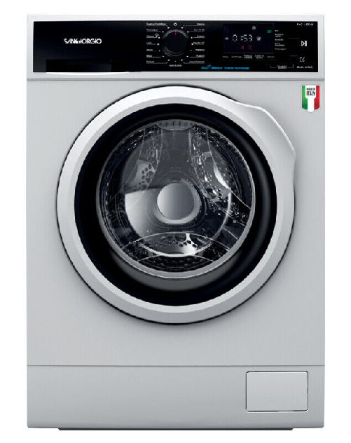 SANGIORGIO San giorgio lavatrice 10 kg classe a profondità 59 cm centrifuga 1200 giri inverter vapore