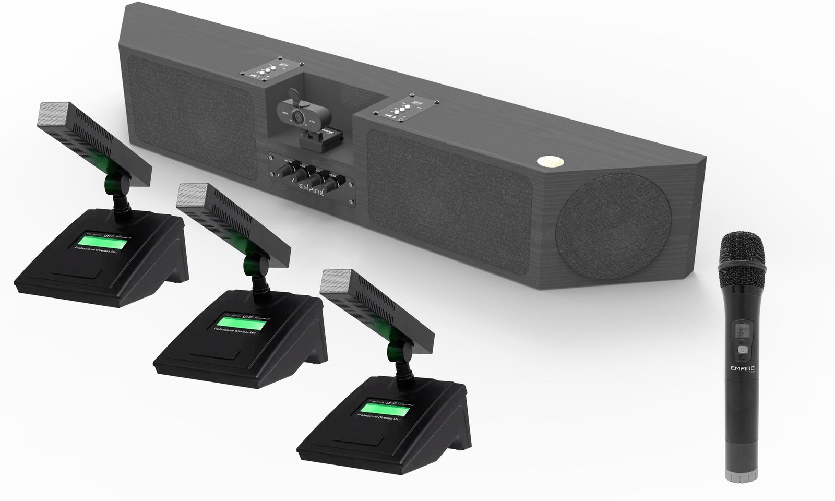 EMPIRE Soundbar con telecamera e 4 radiomic.inclusi - TY.SBU4PRO