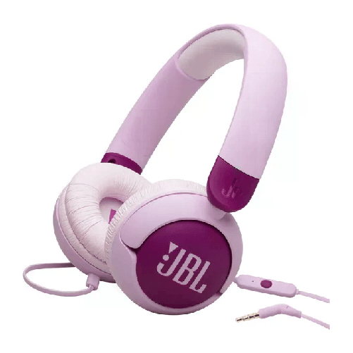 JBL Junior 320 Auricolare Cablato per Bambini Viola Over-ear per Musica e Chiamate