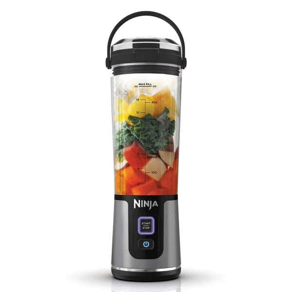 Ninja Blast 0,53 L Frullatore per sportivi 14,4 W Nero FRULLATORE PORTATILE NINJA BLAST - NERO