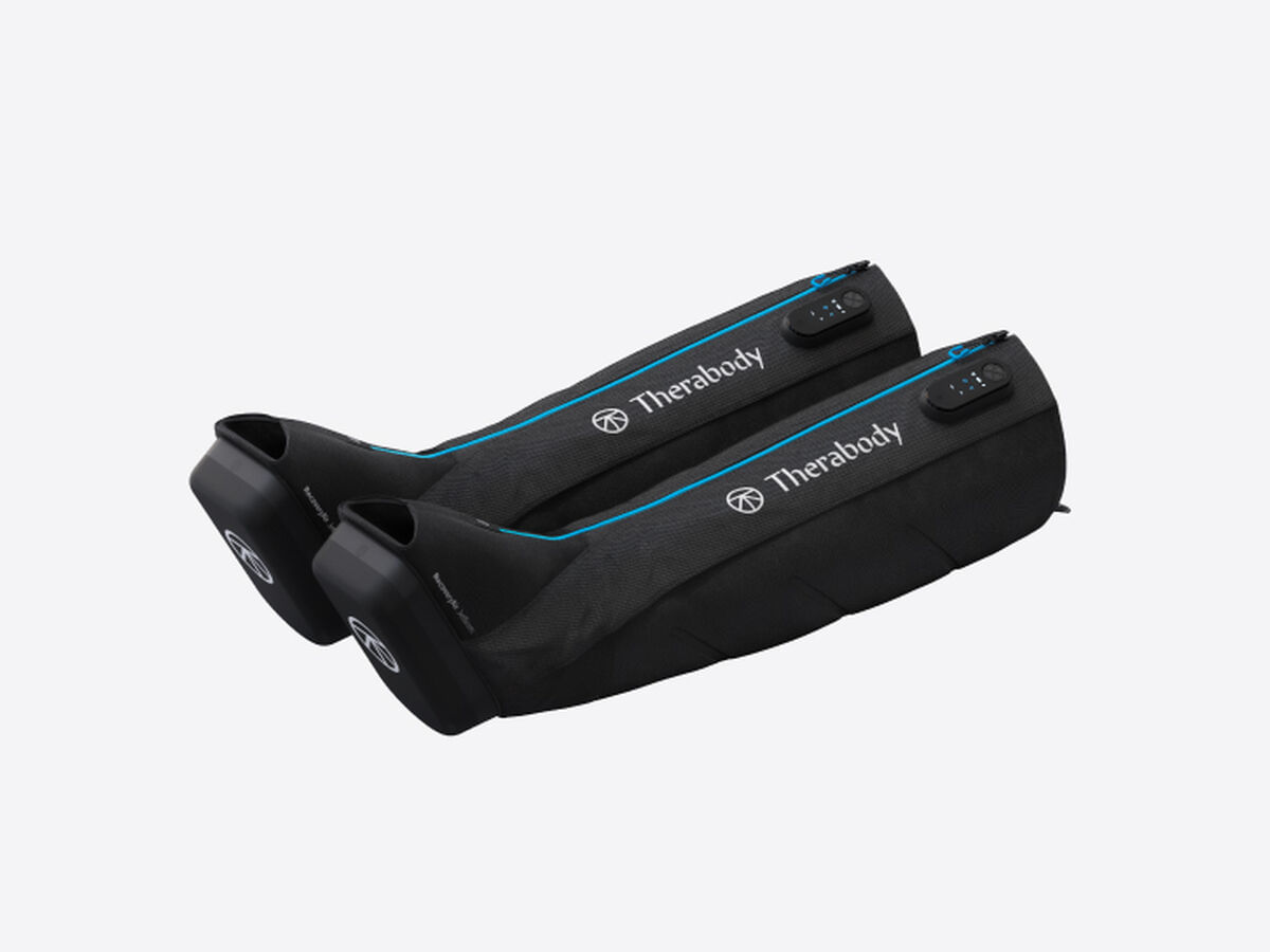 Therabody STIVALI A COMPRESSIONE COMPLETAMENTE WIRELESS - GRANDE Therabody RecoveryAir massaggiatore Gambe Nero