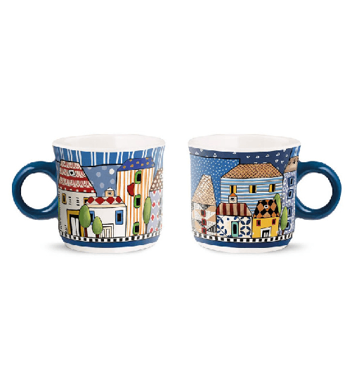 Egan Paese Mio, set 2 minimug blu ml 90