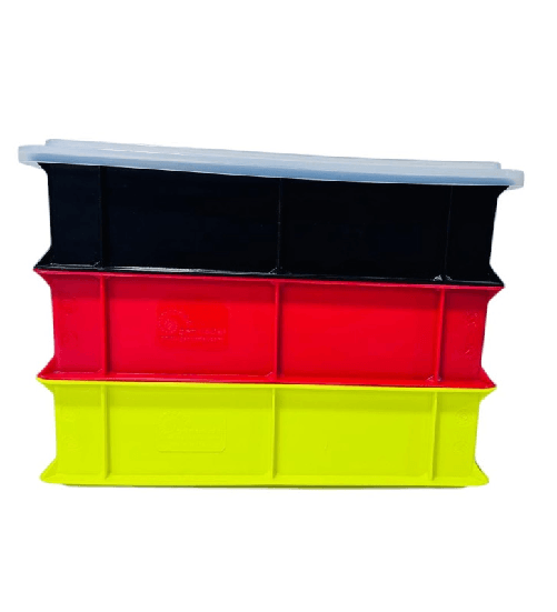 Genus Dei Germania, set 4 pezzi, 3 cassetta cm 30x40x10 porta impasto + coperchio