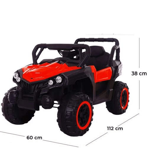 Pidema:Macchina elettrica 12 Volt per bambini con telecomando. Fuoristrada elettrico SUV colore rosso a prezzi bassi
