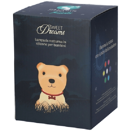 Paladin Pharma Sweet Dreams Cagnolino Lampada Notturna Silicone 27044