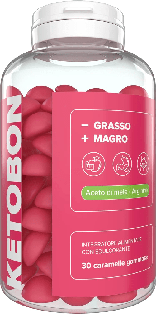 Oggi Belli KetoBon Keto Caramelle Gommose Prodotti Proteici per Dieta Chetogenica 60pz Deliziosi Orsetti Gommosi – Caramelle Keto Gommose con Arginina