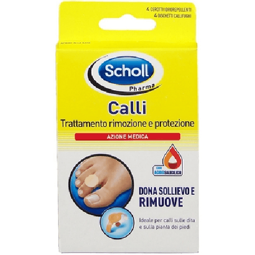 Scholl Cerotti per Calli Trattamento Rimozione e Protezione