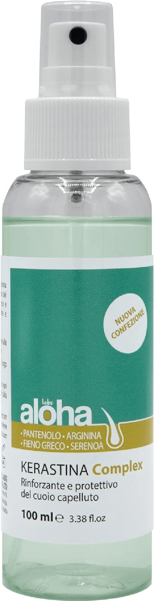 Aloha Kerastina Complex Integratore Nebulizzatore Per Capelli Anticaduta Infoltire Extra Forte 100ml Trattamento RIcrescita Forte Uomo e Donna