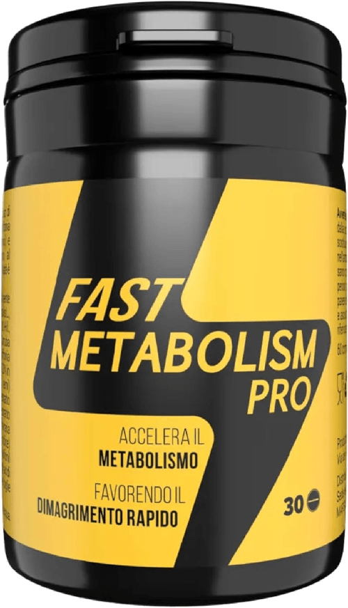 Fast Metabolism Pro Integratore Brucia Grassi Forte Veloce da 30 Compresse 500mg Yerba Mate e Griffonia - dimagrante forte veloce donna...