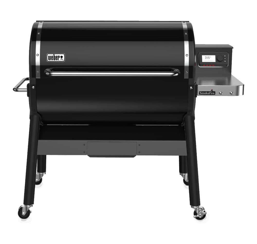 Weber Smoke mountain 57 Cm Affumicatore Weber EX6 GBS Grill A legna Nero