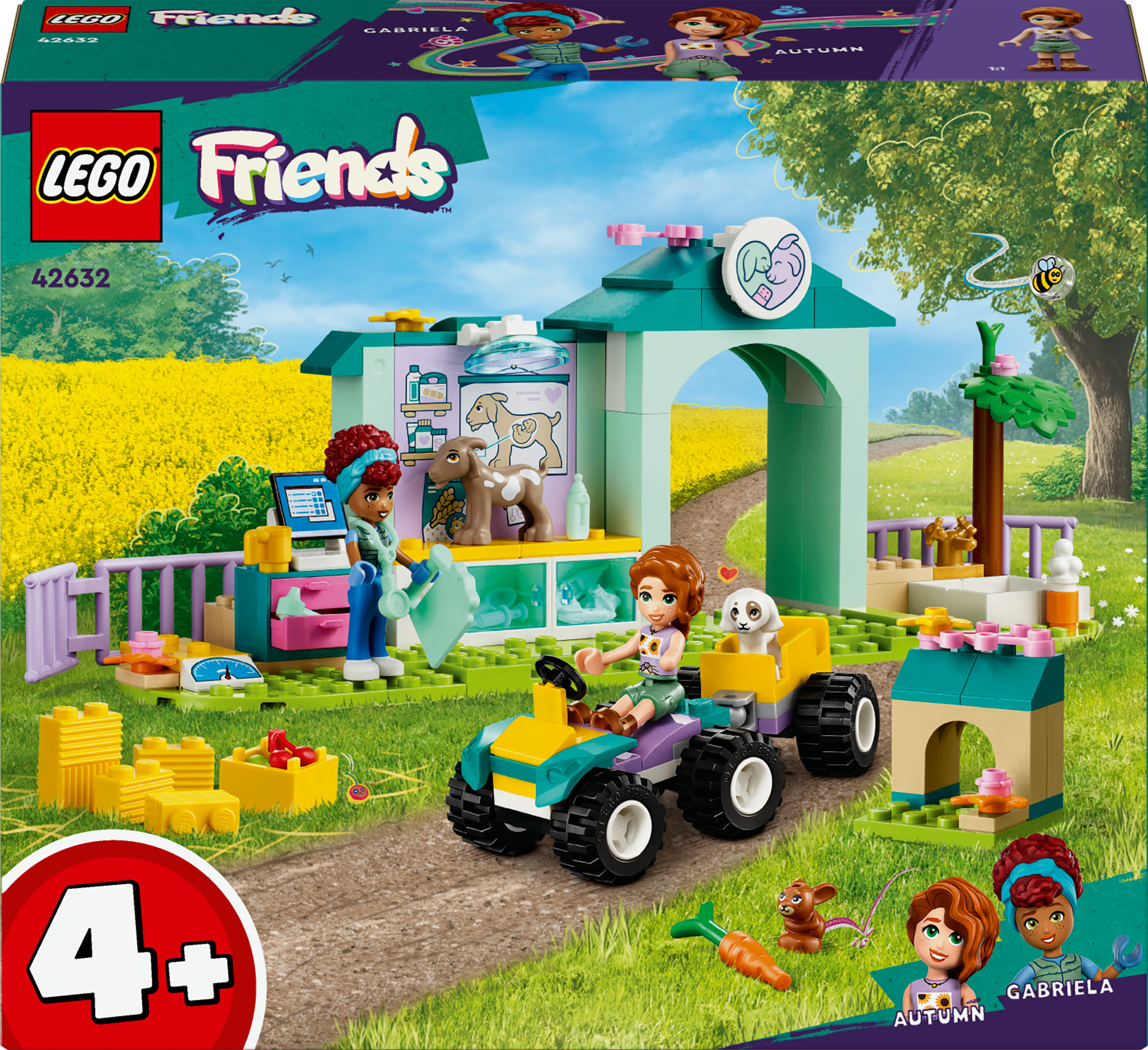 LEGO Friends 42632 La Clinica Veterinaria degli Animali della Fattoria LEGO La clinica veterinaria degli animali della fattoria