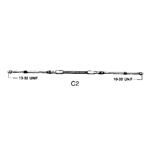 Ultraflex Cavo telecomando C2 da 13''
