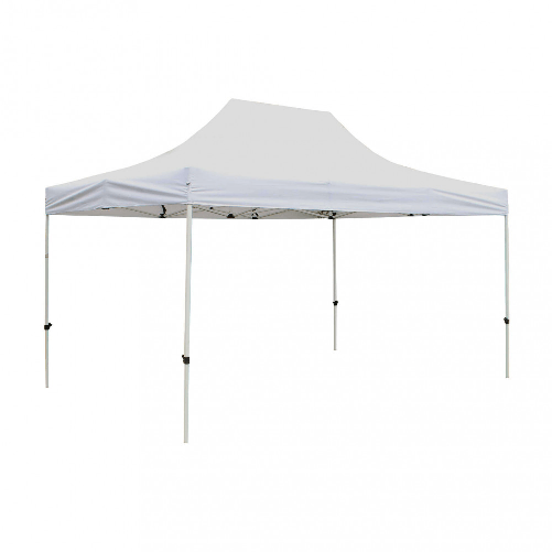 MILANI HOME DIADEMA - gazebo pieghevole e richiudibile completo di sacca protettiva in acciaio 3 x 4,5 m