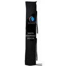 Sined Custodia Protettiva Per Docce In Pvc Plastificato Nylon Con 3 Laccetti Nero