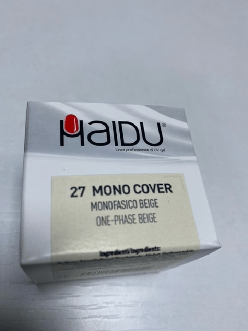 GEL MONOFASICO BEIGE MONO COVER 27 HAIDU 30 GR