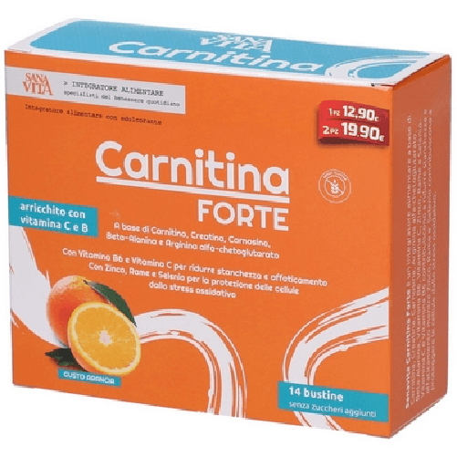 Sanavita Carnitina FORTE Bustine 49g