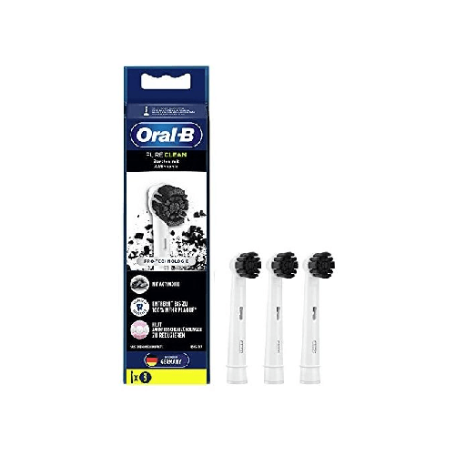 Braun Oral-B Testine di Ricambio Active Charcoal 3 Pezzi