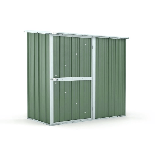 Casetta per esterno giardino 174x100cm x h 182cm - 43kg - 1,74mq box deposito attrezzi - VERDE