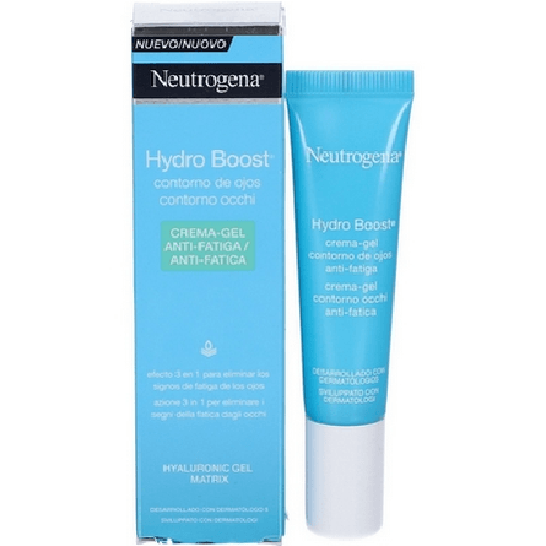 Jhonson & Jhonson S.P.A. Neutrogena Hydro Boost Crema-Gel Contorno Occhi Anti-Fatica 15mL Neutrogena Hydro Boost Crema per contorno occhi Donna 15 ml