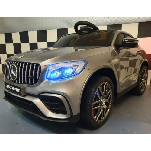 Macchina per Bambini Mercedes GLC 63 AMG Auto a Batteria Grigia
