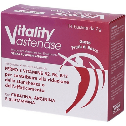 Vitality Astenase Frutti di Bosco Bustine 98g