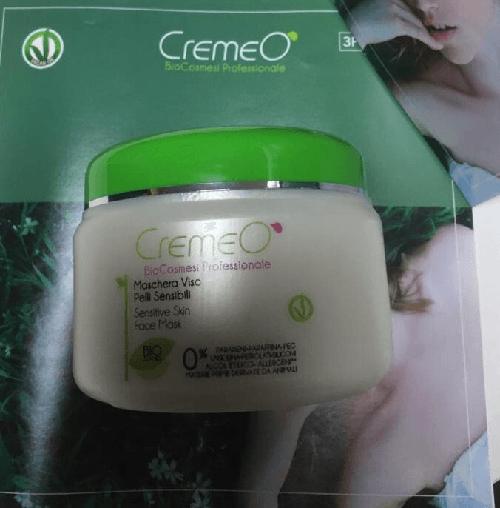 MASCHERA VISO PELLI SENSIBILI CREMEO' 500 ML