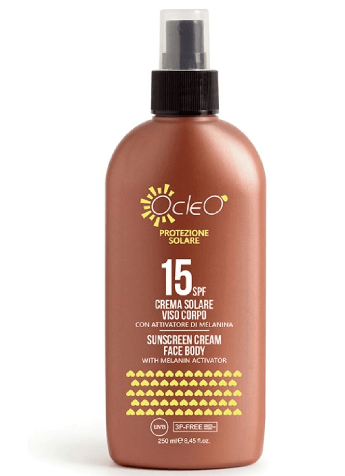 CREMA ABBRONZANTE 15 ATTIVANTE OCLEO' 250 ML