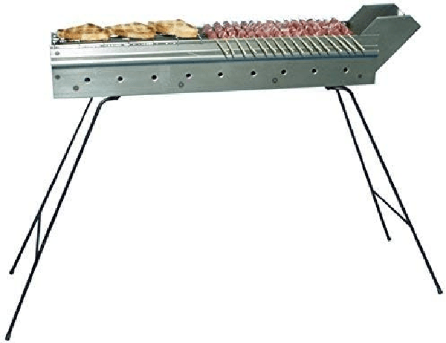 Fornacella per Barbecue arrosticini in Ferro da cm 60 spiedini