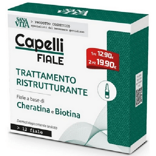 Capelli Sanavita Fiale 12x10mL