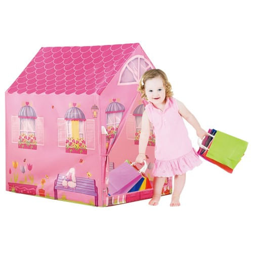 Tenda da Gioco per Bambine Rosa Principessa Casetta Bimbi Playhouse Castello