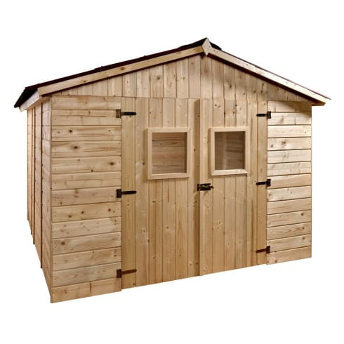 Casetta 2.8x2.8 in Legno Pannelli 16 mm da Giardino Esterno per Attrezzi Rimessa