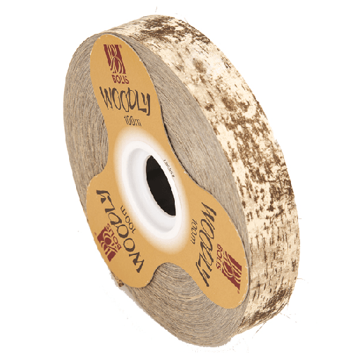 BOLIS Rotolo nastro Woodly Corteggia 24mmx100mt avorio Bolis