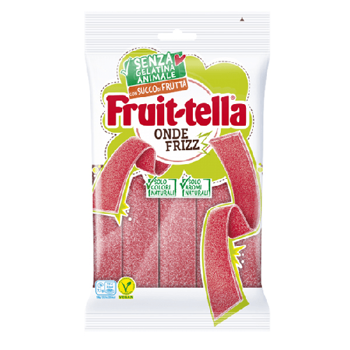 Fruit-tella Caramelle gommose Fruit-tella Onda Frizz Senza gelatina Animale f.to 145gr