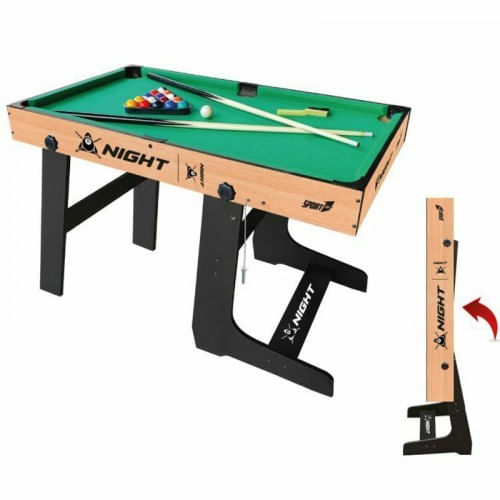 Mini Tavolo da Biliardo Pieghevole per Bambini uso Indoor Stecche
