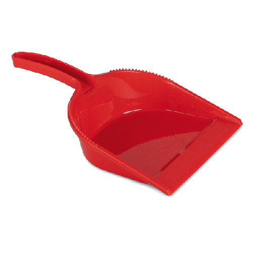 La Briantina Professional Paletta in plastica per rifiuti colore rosso