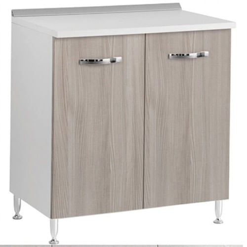 Mobile per Cucina Componibile in Legno Olmo Dispensa 80 cm Larghezza
