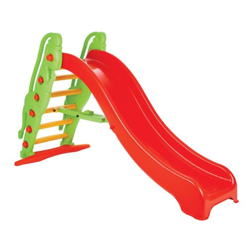 Scivolo Grande per Bambini Scala 6 Gradini in Plastica da Bimbi Giardino Esterno