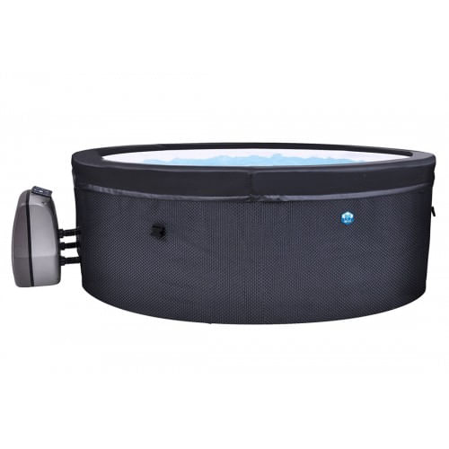 Piscina Idromassaggio Spa 156x70 Rotonda Acqua Riscaldata 4 Adulti Semi Rigida