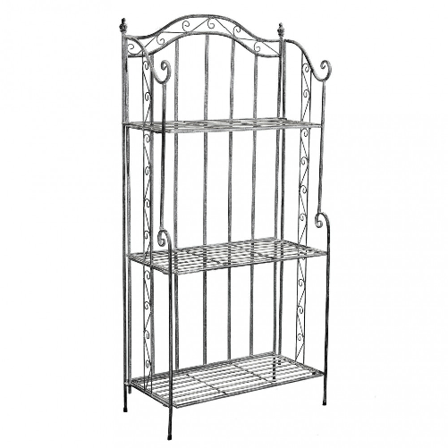 FLAVIENNE - scaffale 3 piani stile provenzale in ferro verniciato