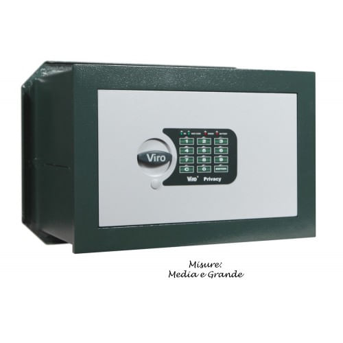 Viro Cassaforte Misura M Elettronica a Muro Digitale Incasso Hotel Combinazione